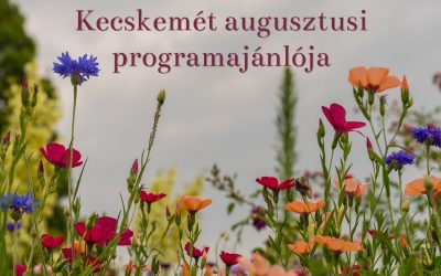 Augusztusi programajánló